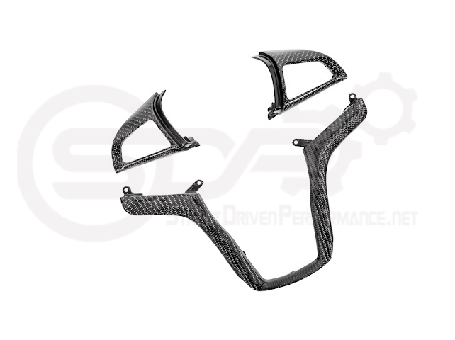 2012-2015 CHEVROLET CAMARO | FACTORY STYLE CARBON FIBER STEERING WHEEL BUTTON COVER  REPLACEMENT